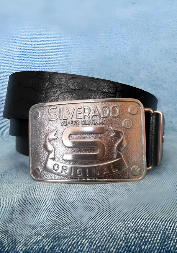 Correa con Textura Silverado - Hombre